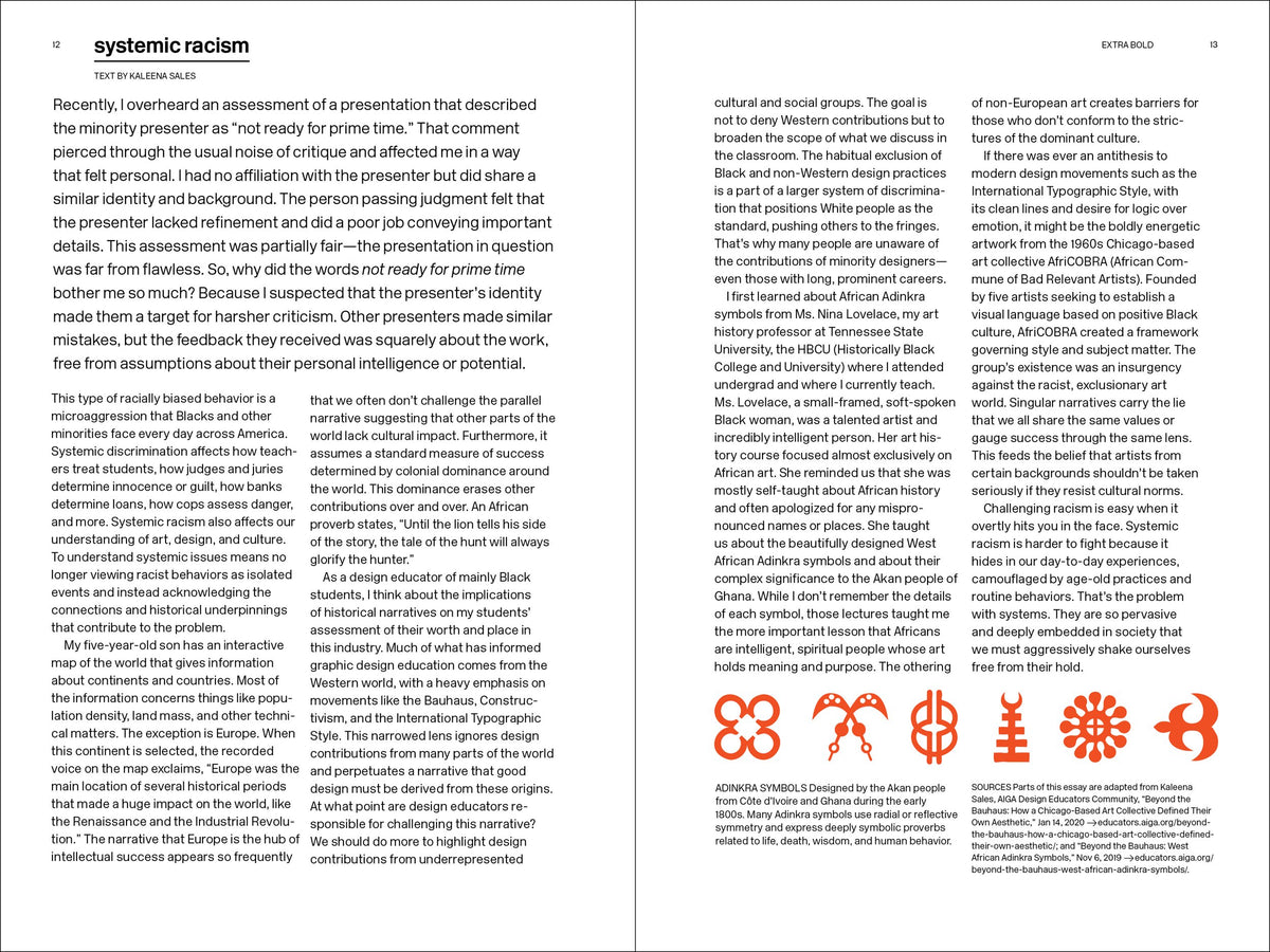 Extra Bold Ellen Lupton, Farah Kafei, Jennifer Tobias, Josh A. Halstead, Kaleena Sales, Leslie Xia, and Valentina Vergara