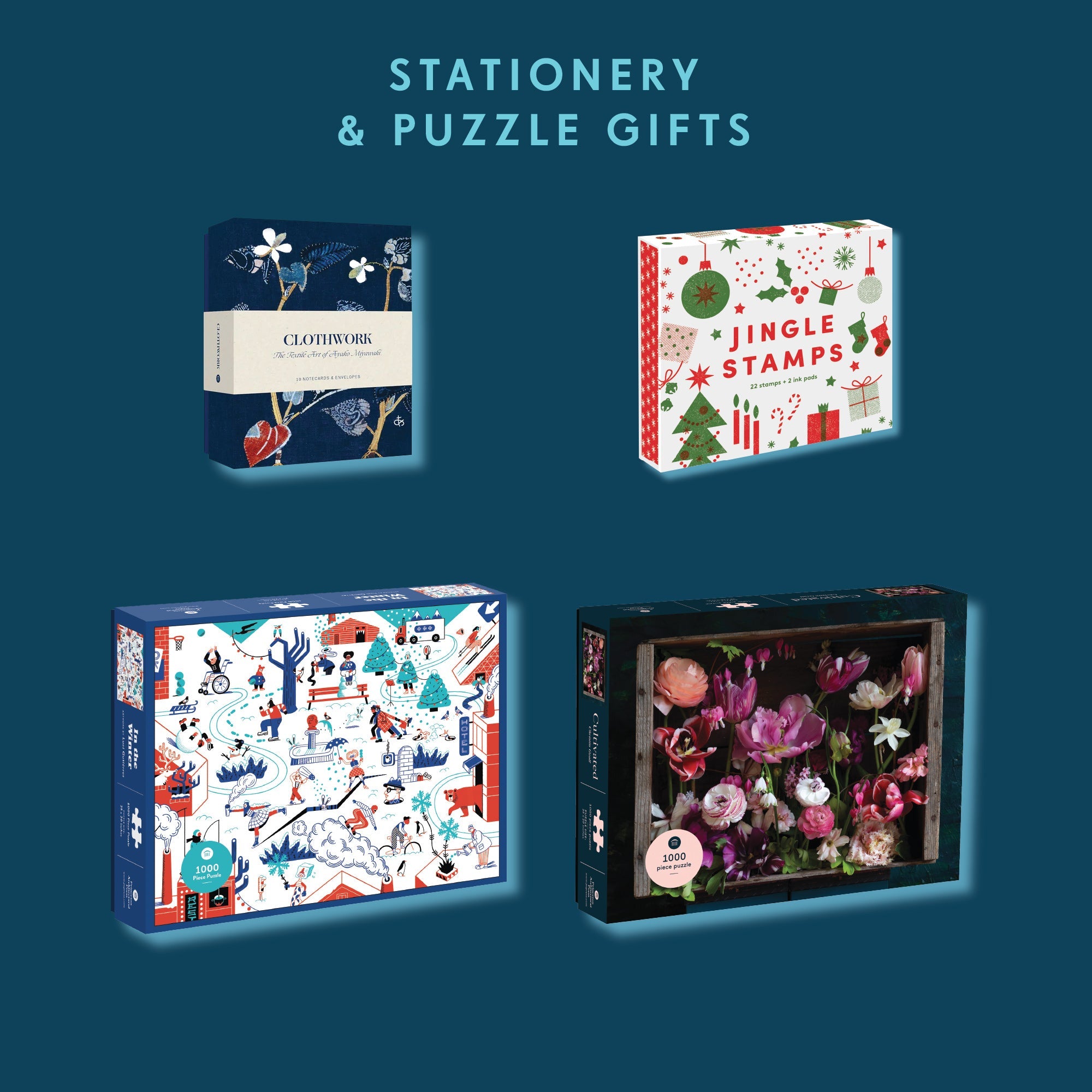 Holiday Gift Guide | Stationery & Puzzle Gifts