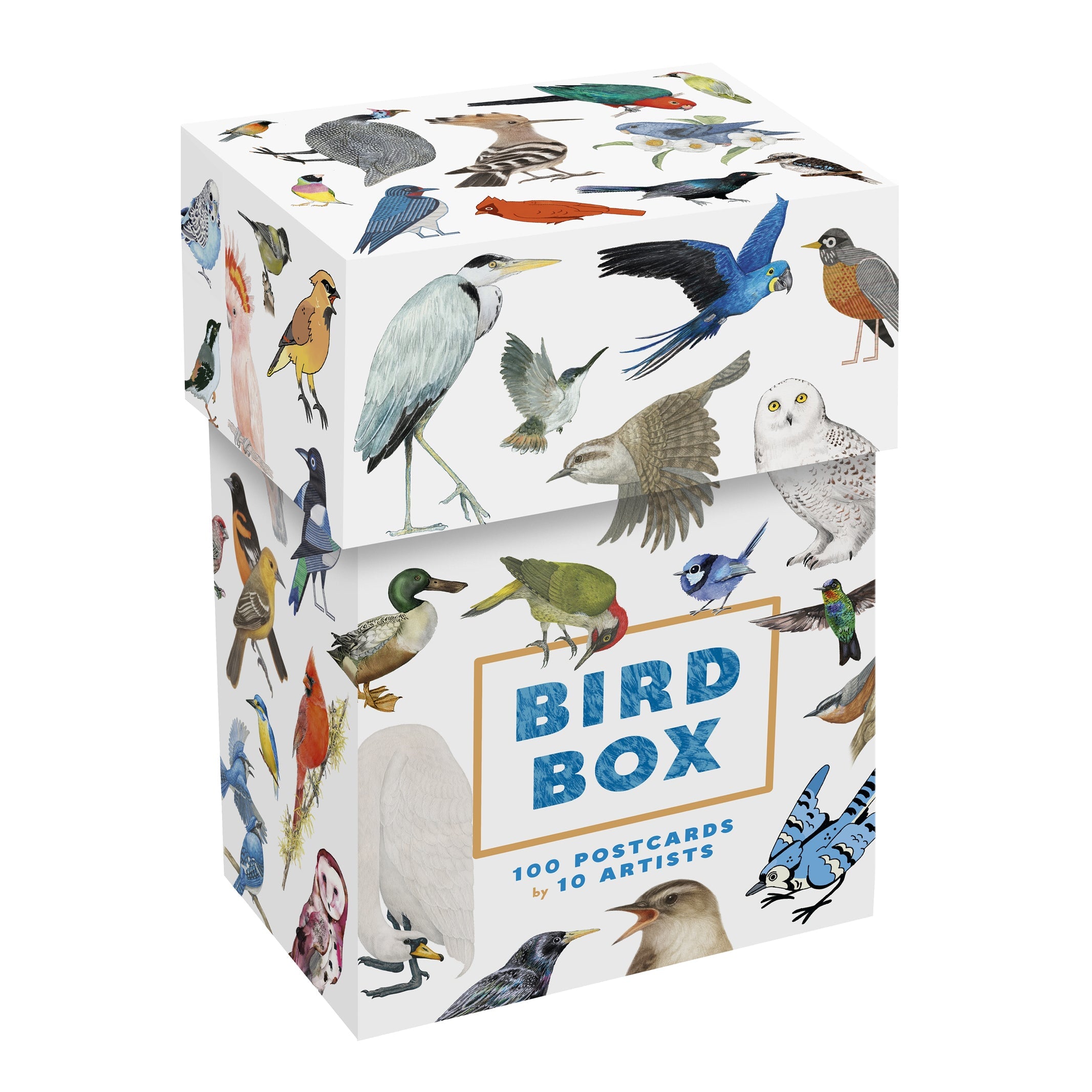 ラスト フォトカードコレクション バッキー・バーンズ 10種コンプ ボックス Bird Box: 100 Postcards by 10 Artists – PA Press