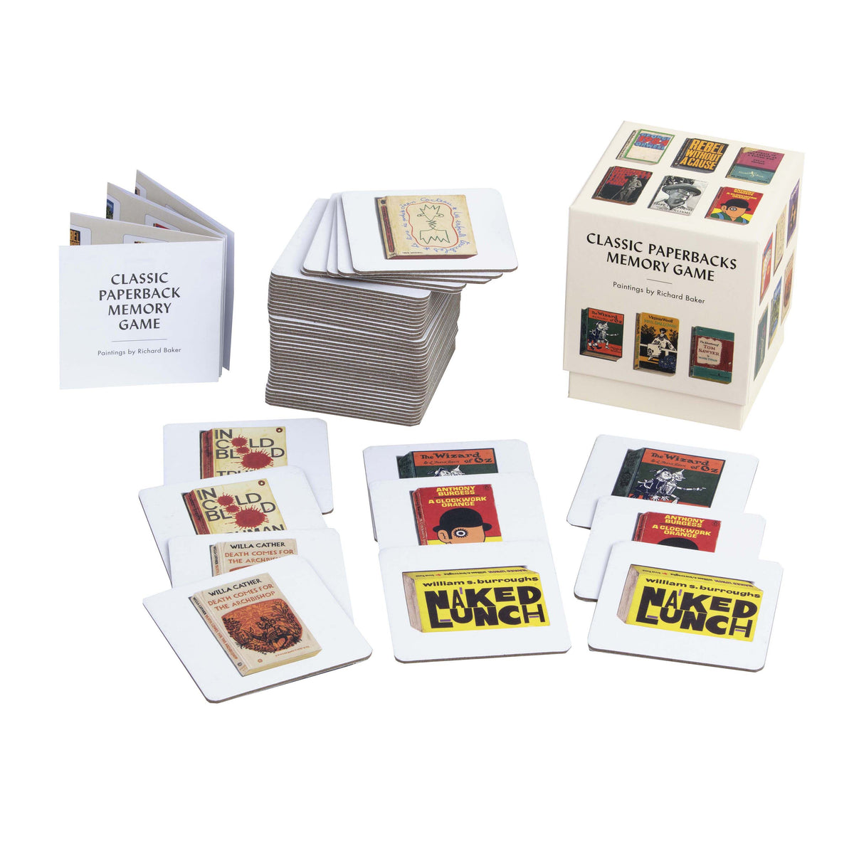 Classic Paperbacks Memory Game Richard Baker