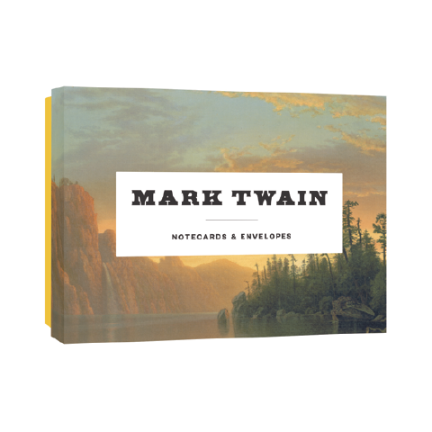 Mark Twain Notecards Princeton Architectural Press