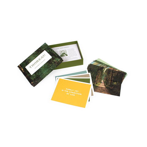 Thoreau Notecards Henry David Thoreau