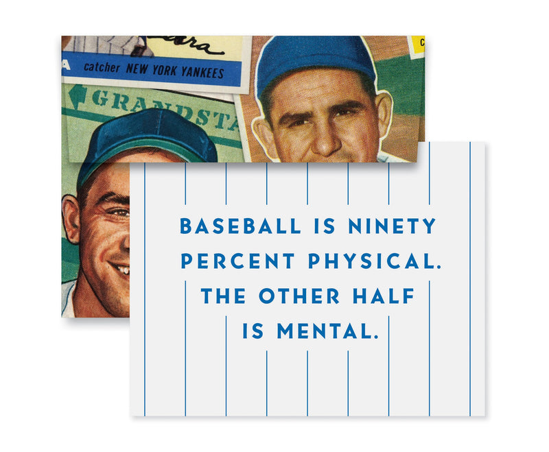 Yogi Berra Notecards Princeton Architectural Press