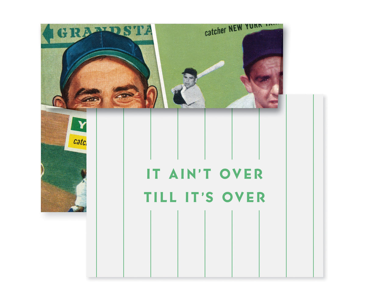 Yogi Berra Notecards Princeton Architectural Press