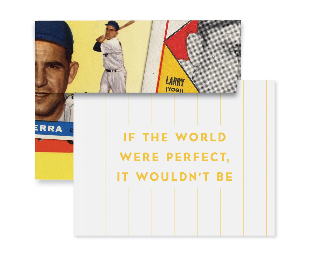 Yogi Berra Notecards Princeton Architectural Press